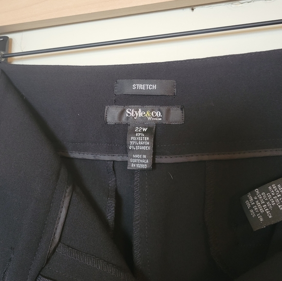 Style & Co. | Black Wide-Leg Dress Pants - Picture 4 of 7